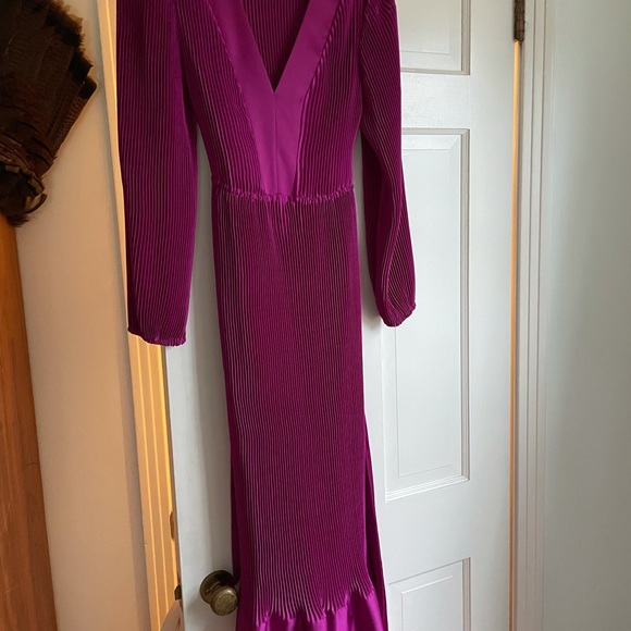 Milly Pink Pleated Vivianna Dress - Picture 7 of 7